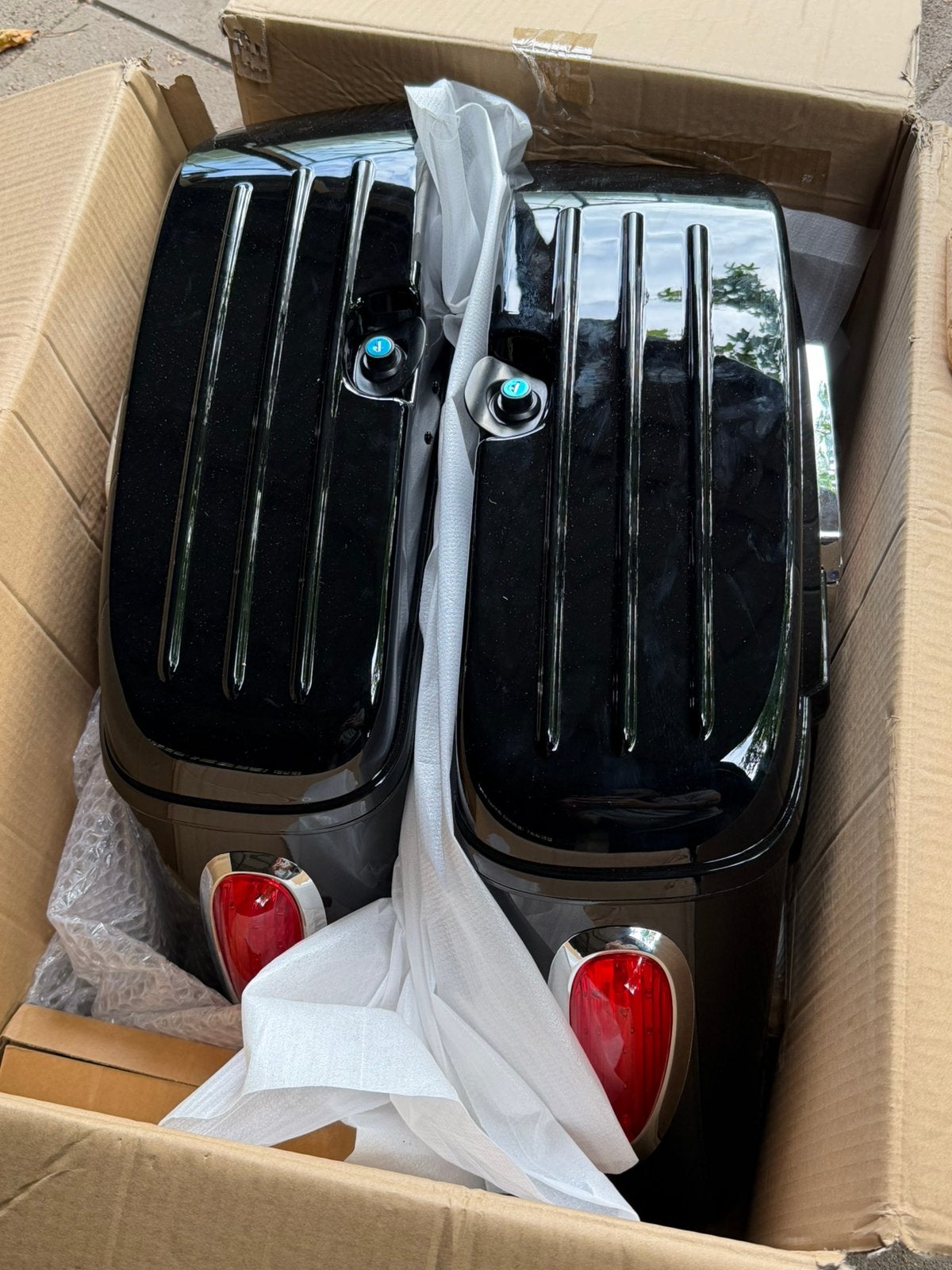 Nieuwe Craftride SC7 LED zijkoffers + bevestigingsset, Ophalen, Nieuw