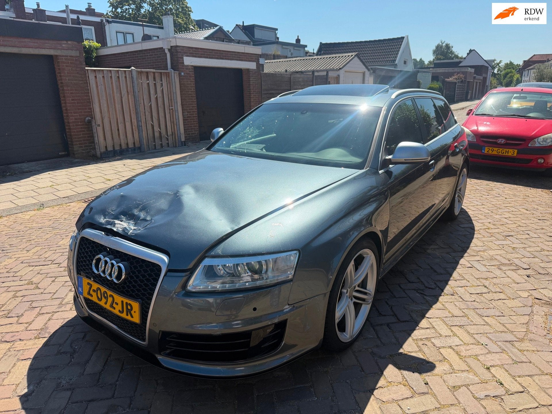 Audi A6 Avant 5.0 TFSI RS 6 QUATTRO YOUNGTIMER BTW!, Auto diversen, Schadeauto's, Automaat, Stationwagon, Audi, 4991 cc