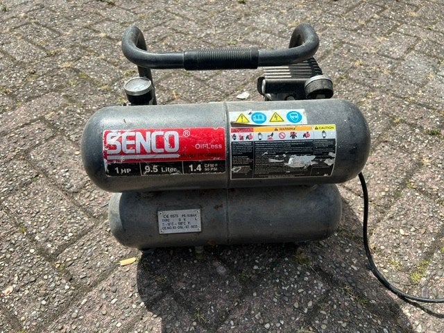 Senco compressor, Doe-het-zelf en Verbouw, Compressors, Ophalen, Gebruikt, 6 tot 10 bar, Minder dan 200 liter/min