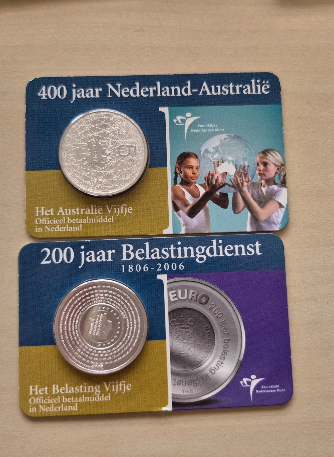 Zilveren herdenkingsmunten coincards, Ophalen of Verzenden, Koningin Beatrix, Euro's