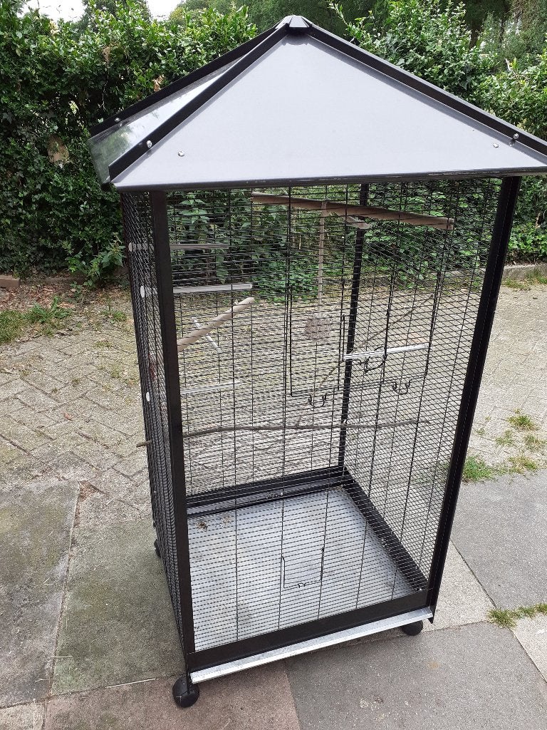 Voliere, Kamervoliere, Kooi, Dieren en Toebehoren, Ophalen, Zo goed als nieuw, Metaal, Vogelkooi