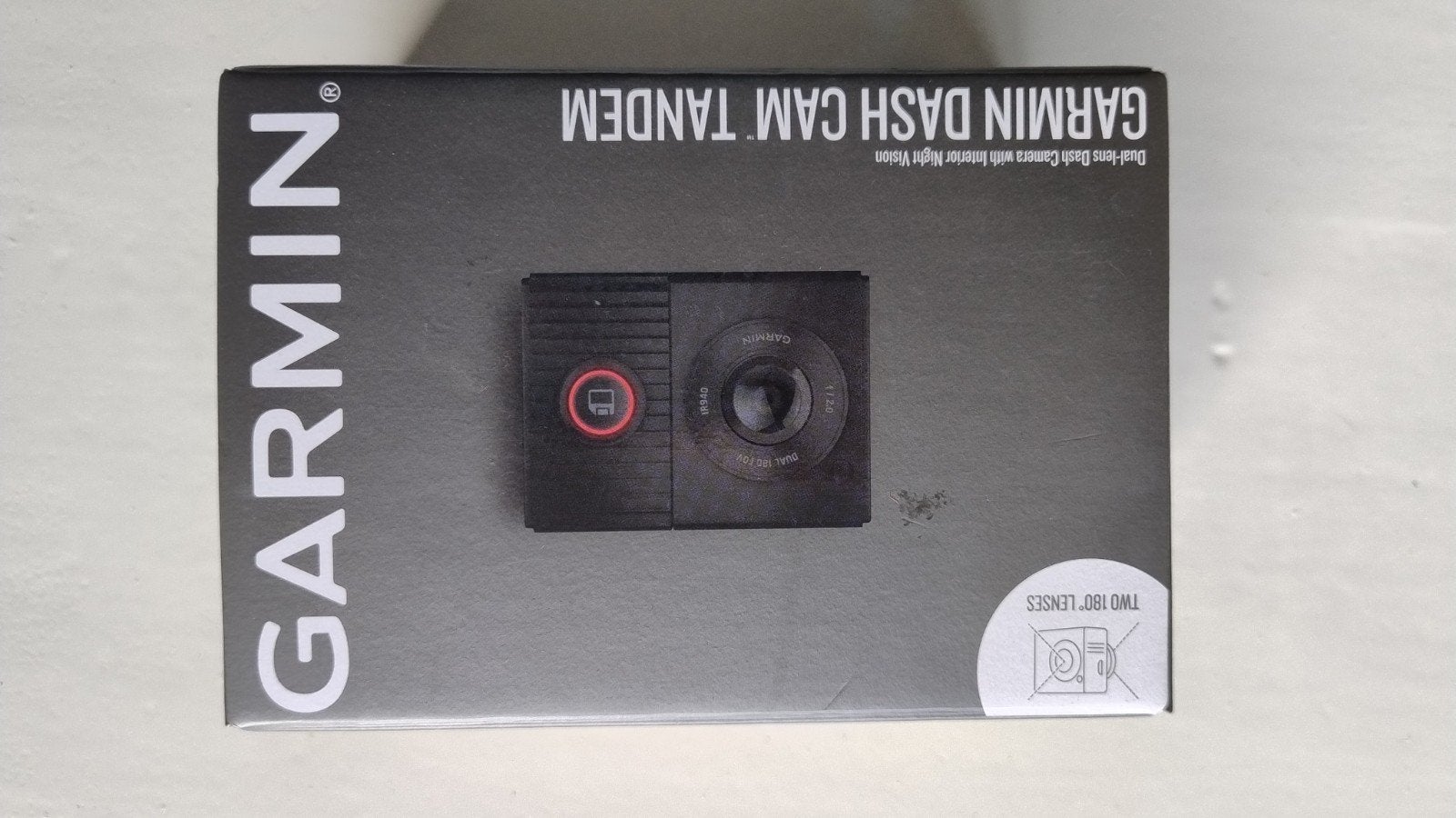 Garmin Dash Cam Tandem, 2x 180, met 256GB en park modus kab, Ophalen of Verzenden, Zo goed als nieuw