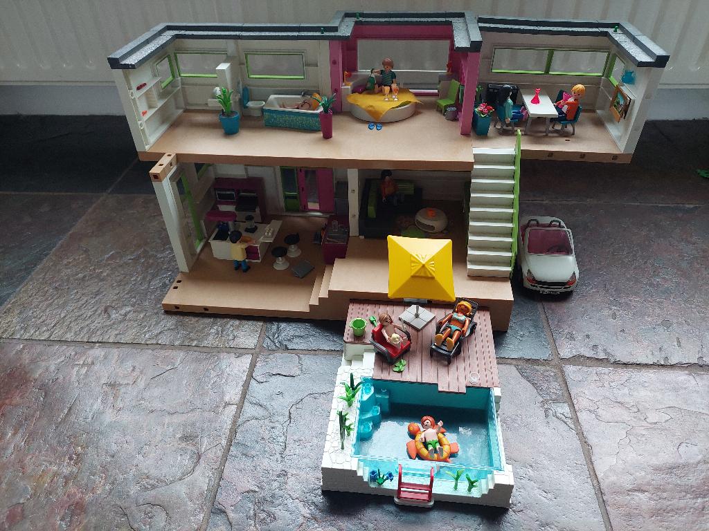 Playmobil villa 5574, Kinderen en Baby's, Speelgoed | Playmobil, Ophalen of Verzenden, Gebruikt, Los playmobil