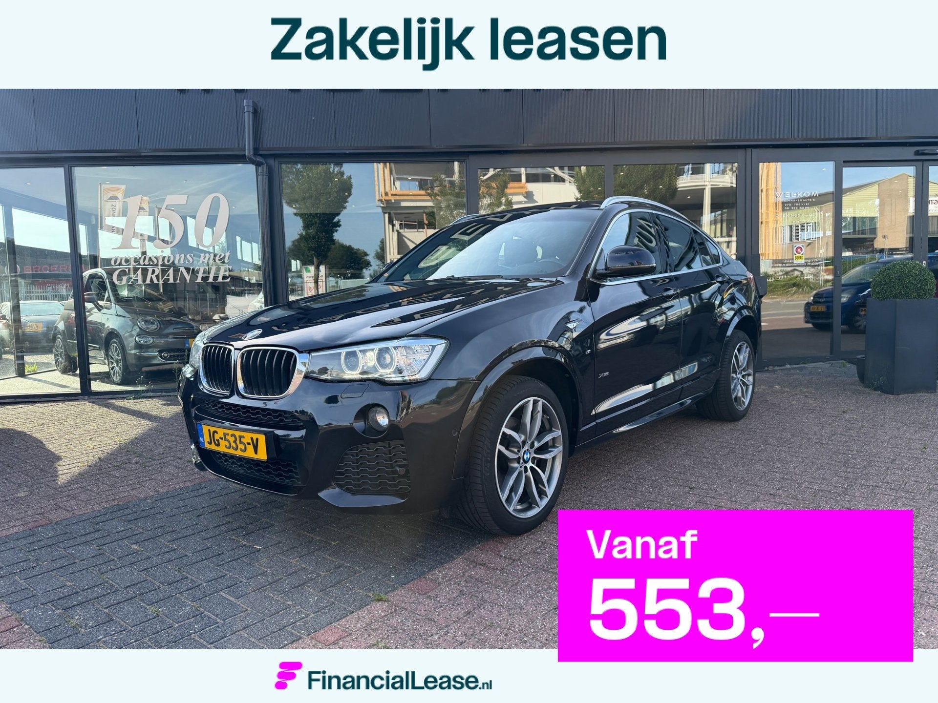 BMW X4 XDrive20i High Executive AUT|NAV|CAM|Leder|DealerOH, Automaat, Gebruikt, Euro 6, Zwart