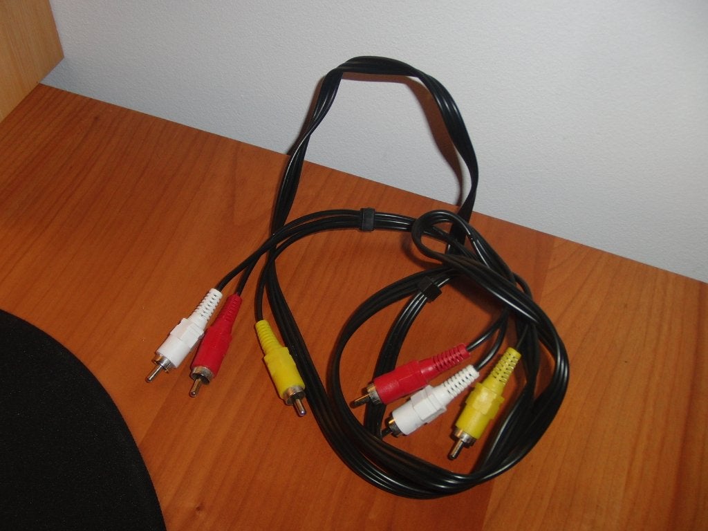 RCA / Tulp Audio-Videokabel voor PlayStation 1 (audiophile), Ophalen of Verzenden, Gebruikt, Voeding, Oplader of Kabel, PlayStation 1