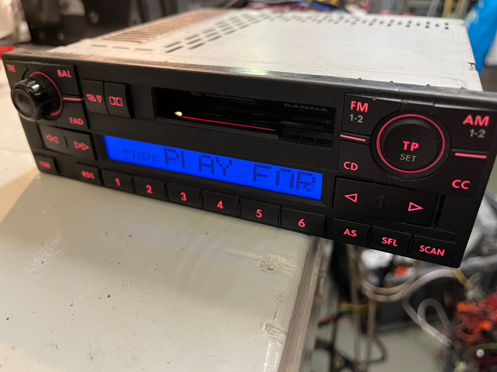 VW Gamma V 5 + CD wisselaar golf bora t4 passat gti vr6, Auto diversen, Ophalen of Verzenden, Gebruikt