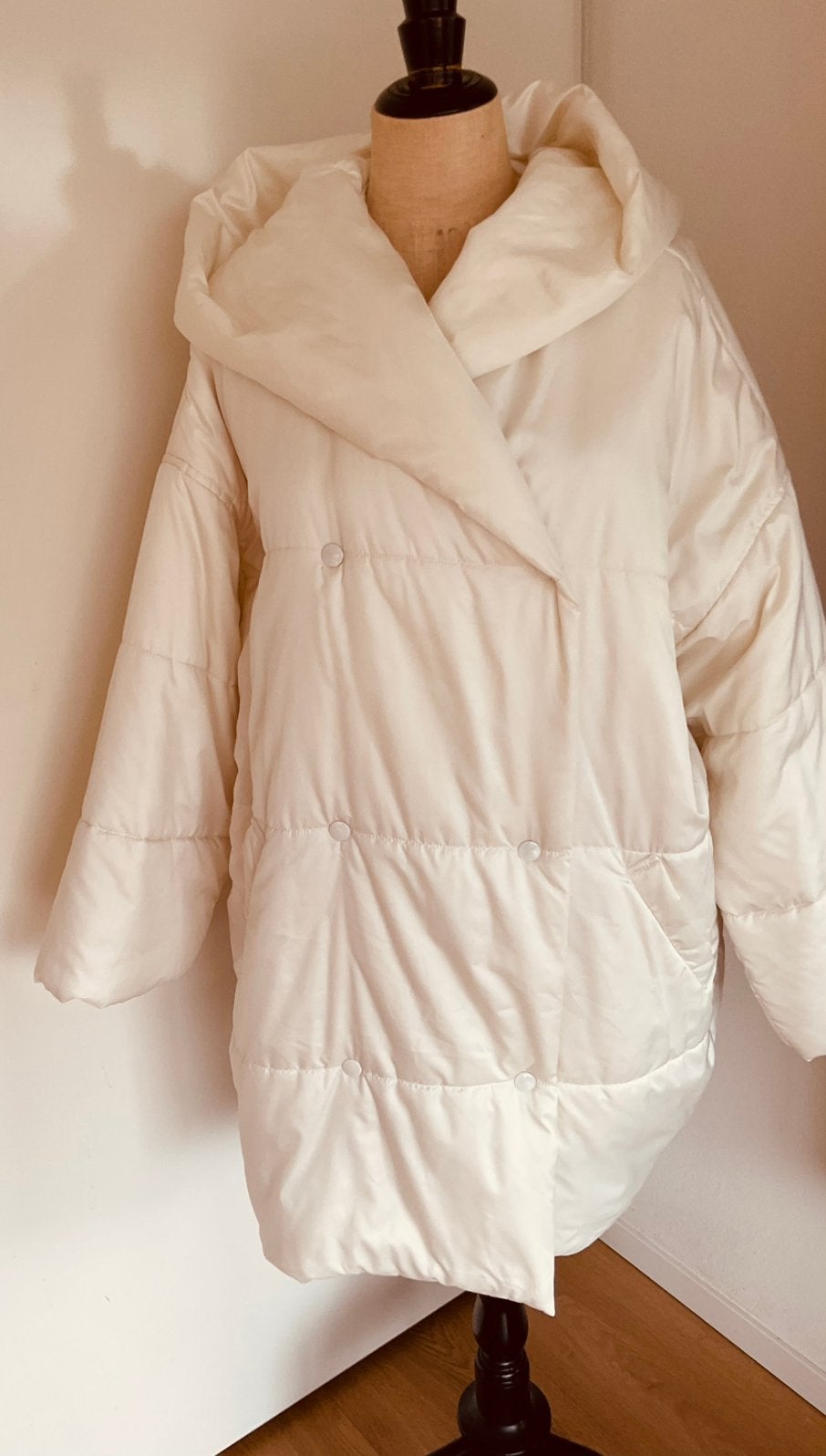 MAX MARA  SPORT MAX  GEWATTEERDE JAS ., Ophalen of Verzenden, Nieuw, Maat 38/40 (M)