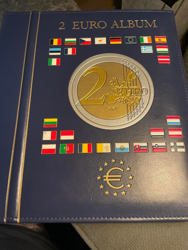Muntenalbum Leuchtturm 106x twee euro (2007-2019 zie lijst), Ophalen, Overige landen, 2 euro, Setje