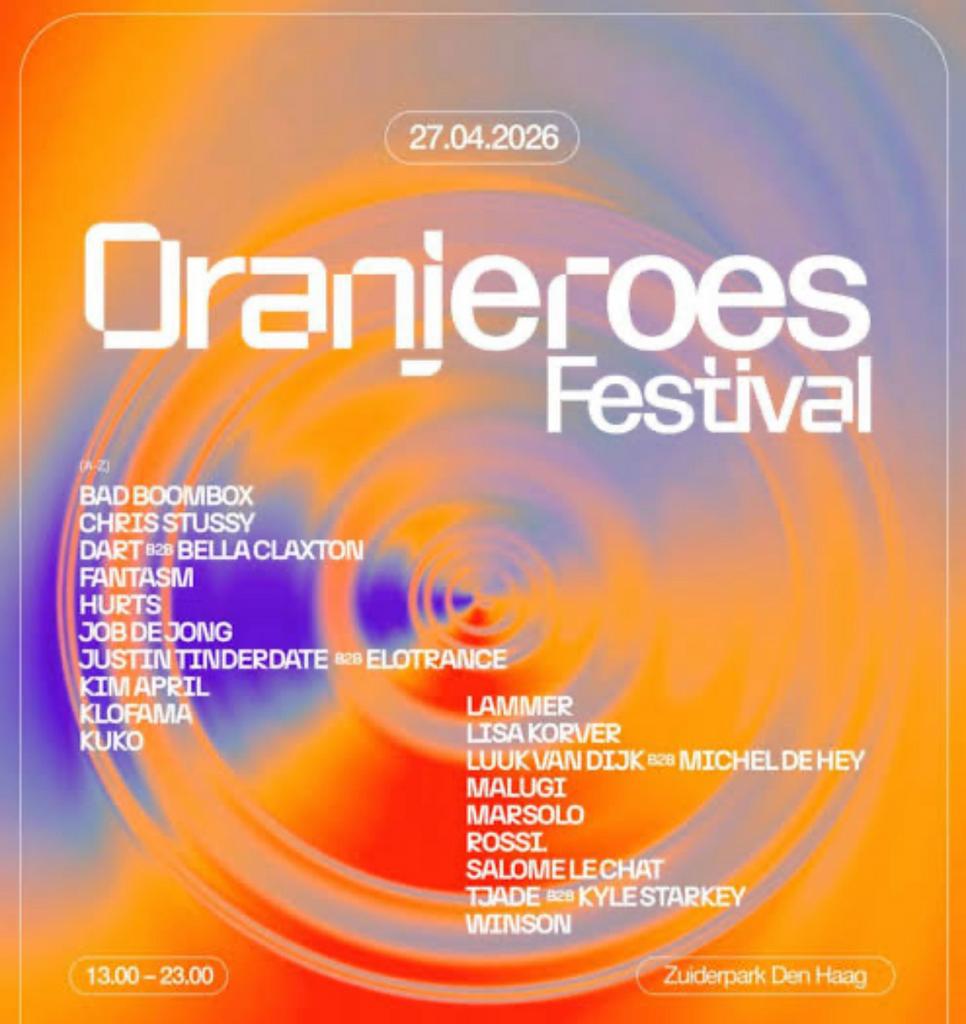 Oranjeroes Ticket nog te personaliseren, Eén persoon