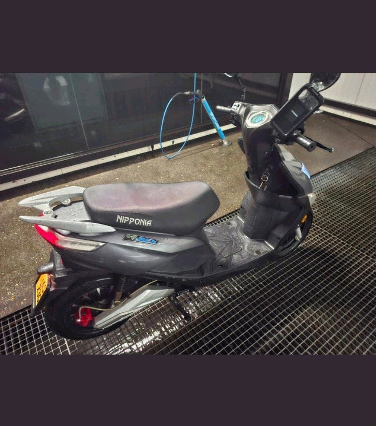 Nipponia E-Rex elektrische scooter - Z.G.A.N. 45 km/u, Fietsen en Brommers, Snorfietsen en Snorscooters, Ophalen of Verzenden