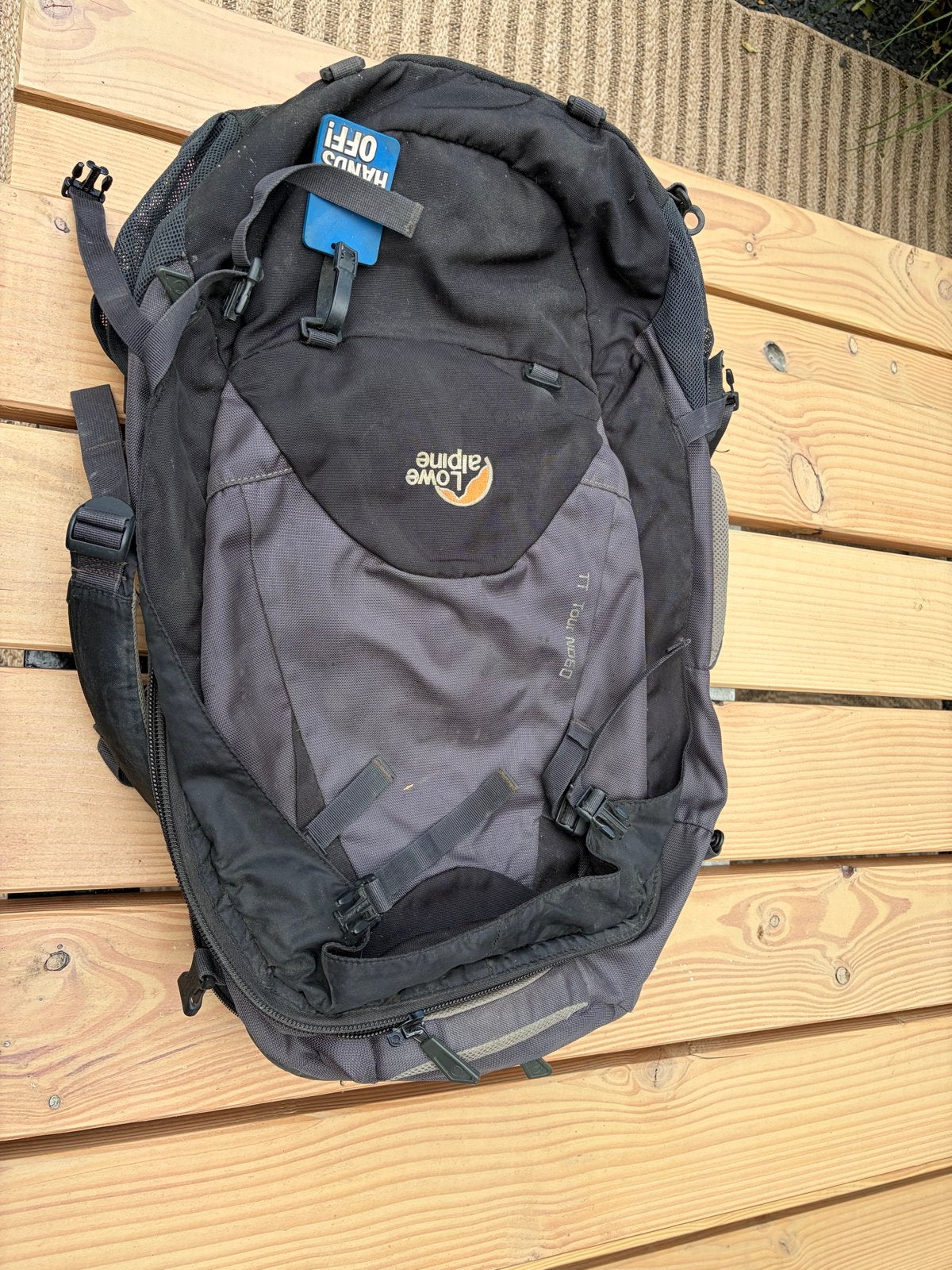 Lowe Alpine Trekking Rugzak / backpack 60 liter, Gebruikt, 25 tot 40 cm, Ophalen of Verzenden, Trekking