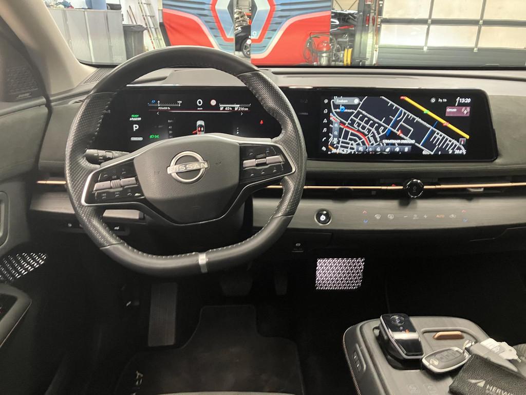Nissan Ariya Evolve 66 kWh / SOH 99% / NL auto / Dealer Onde, Auto's, Nissan, Gebruikt, Zwart, SUV of Terreinwagen, Te koop