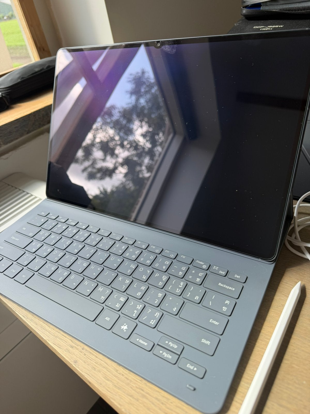 Samsung Galaxy Tab S11 Ultra 256GB Keyboard Book Case Care, Ophalen of Verzenden, Zo goed als nieuw, 256 GB of meer, 14 inch