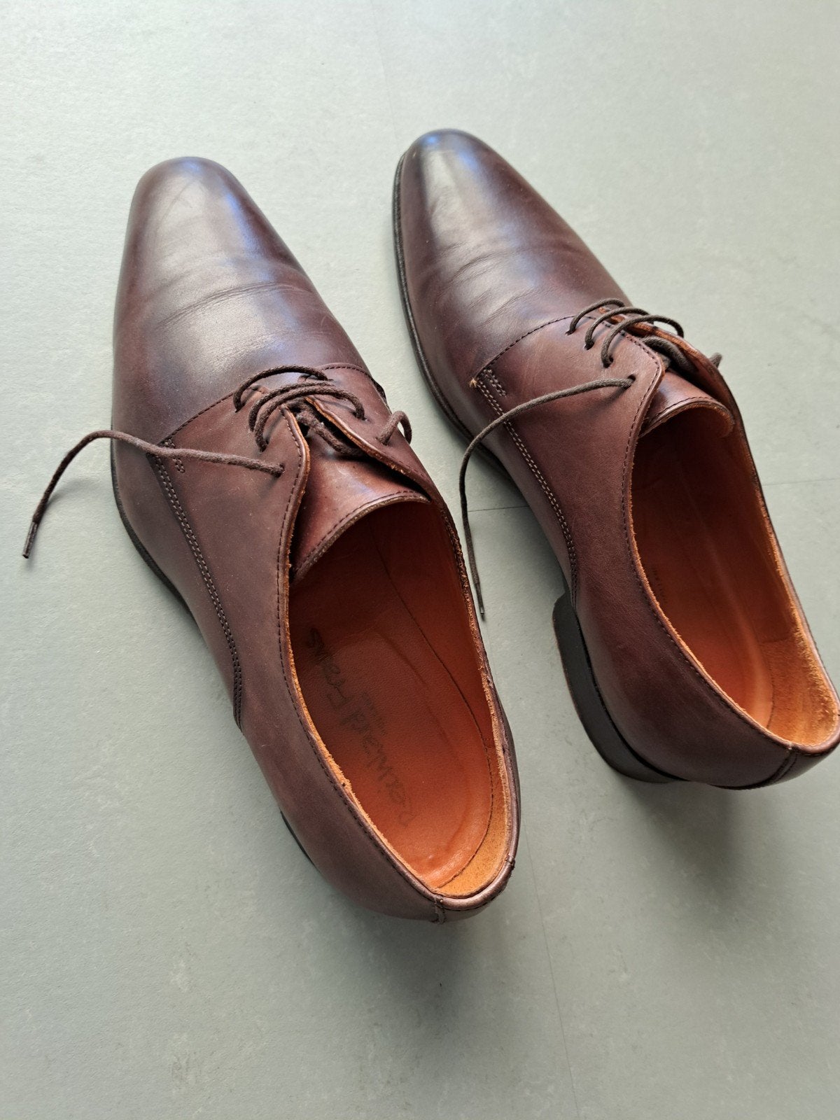 Reinhard Frans herenschoenen, Ophalen, Bruin, Reinhard frans, Zo goed als nieuw