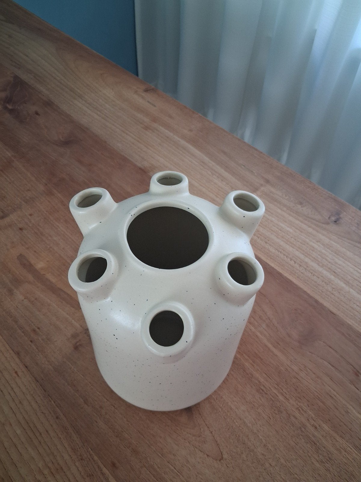 Tulpenvaas, 21 cm, Beige, Nieuw, Ophalen of Verzenden