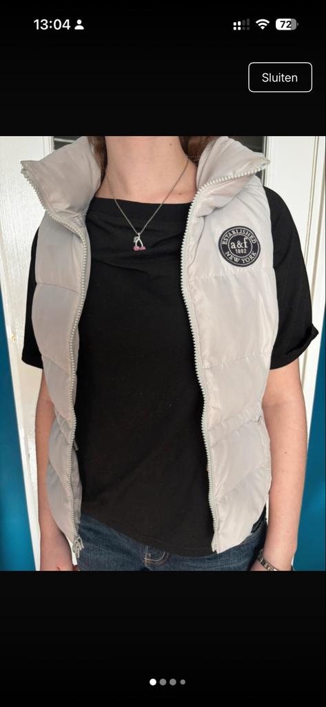 Benetton en bodywarmer van A&F, Ophalen of Verzenden, Gedragen, Maat 38/40 (M), Groen