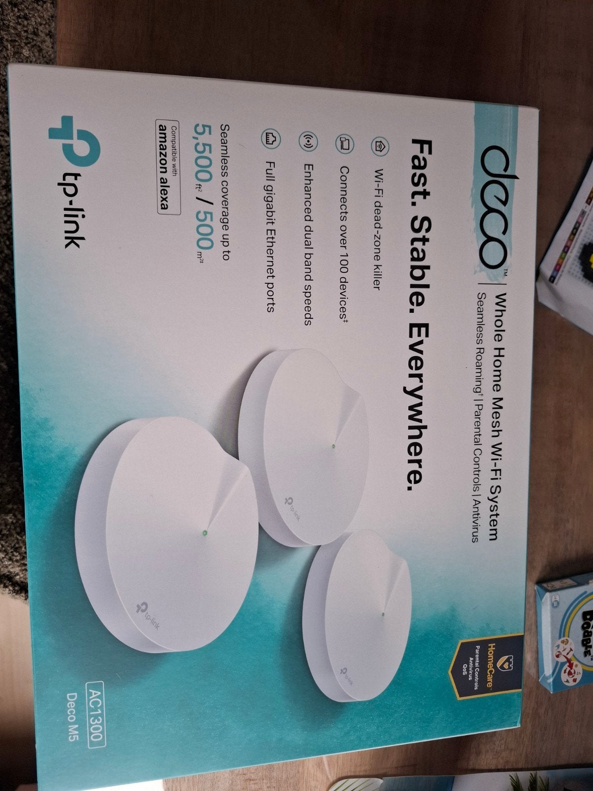 TP-Link Deco M5 Mesh WiFi Systeem (3-pack) - Nieuwstaat, Computers en Software, WiFi-versterkers, Ophalen, Nieuw, TP-Link Deco