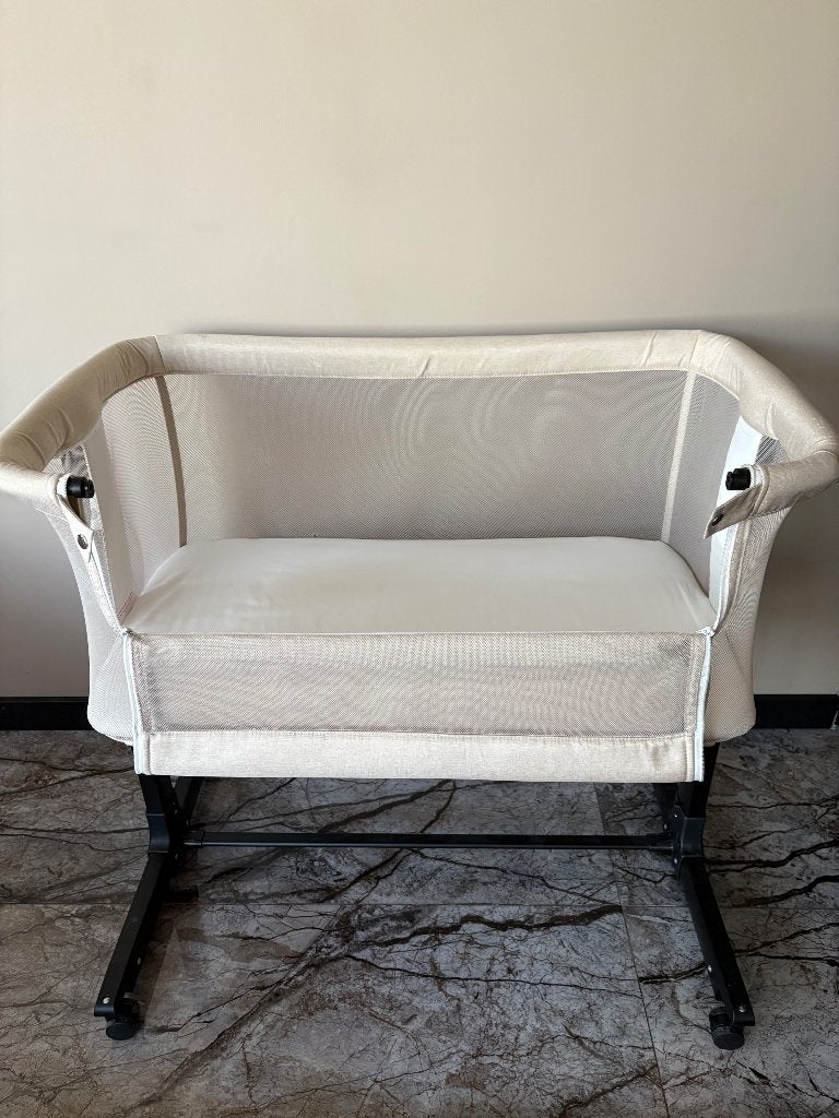 Mamaloes Beige Co-Sleeper, Ophalen, Gebruikt, Minder dan 140 cm, Matras