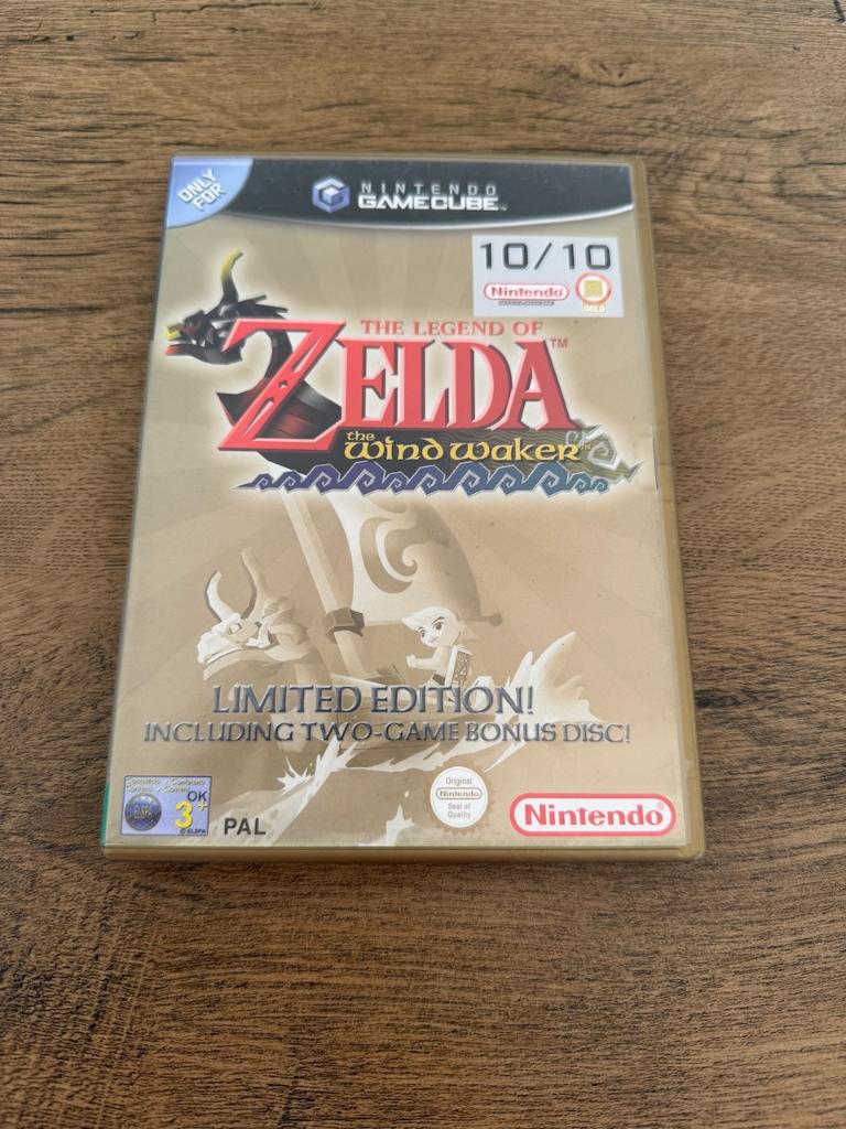 Zelda: The Wind Waker Limited Edition NGC, Avontuur en Actie, 1 speler, Ophalen of Verzenden, Zo goed als nieuw