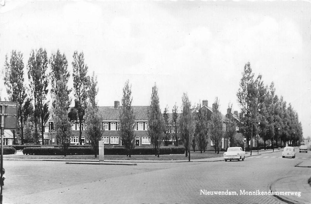 702-020-011 Nieuwendam Monnikendammerweg, Verzamelen, Verzenden, Voor 1920, Noord-Holland