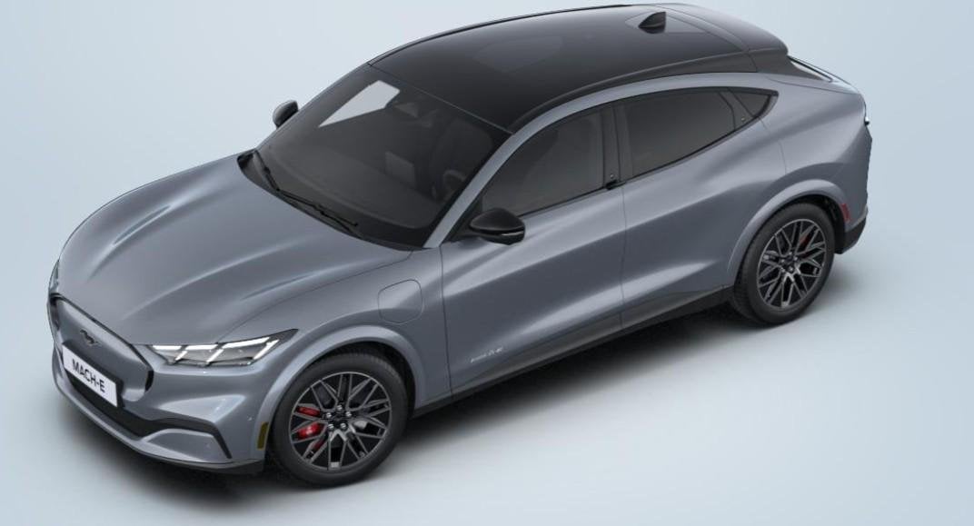 Ford Mustang Mach-E Extended Premium RWD 91 kWh 276pk | Tech, Auto's, Automaat, Achterwielaandrijving, Gebruikt, Zwart