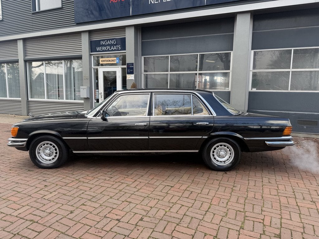 Mercedes-Benz S-Klasse 450 SEL V8 (1974) – Belastingvrij |, Beige, 4520 cc, Zwart, Mercedes-Benz