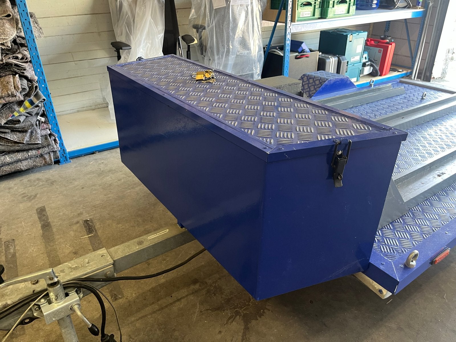 Brommeraanhanger met nieuwe velgen, banden en LED-verlichtin, Ophalen of Verzenden, Zo goed als nieuw