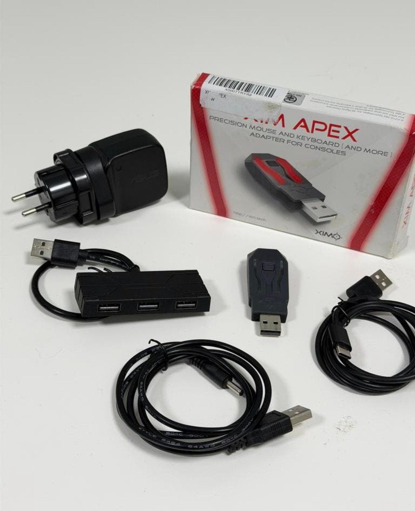 XIM Apex Muis Toetsenbord Adapter PS5 PS4 Xbox Switch PC ect, Ophalen of Verzenden, Zo goed als nieuw, H, H