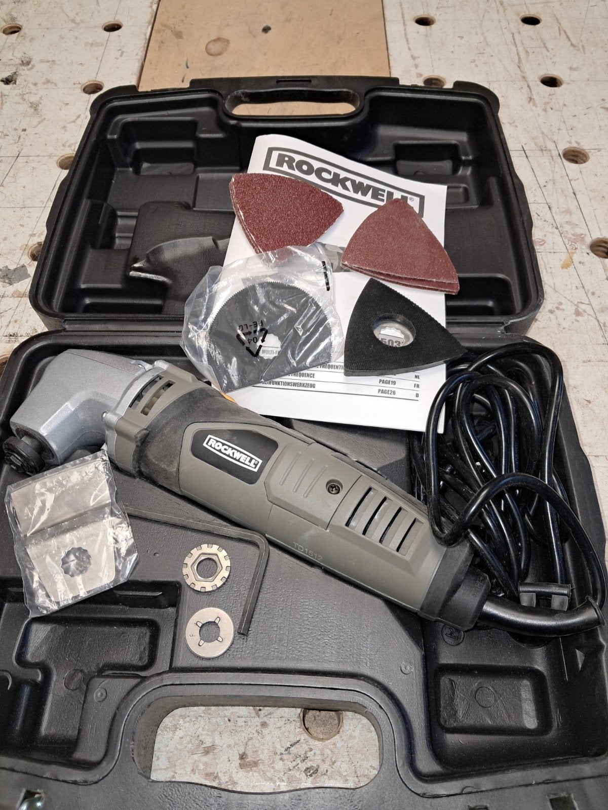 Rockwell Multitool RB5033K - Zo goed als nieuw, Ophalen of Verzenden, Zo goed als nieuw, Multitool, Overige merken
