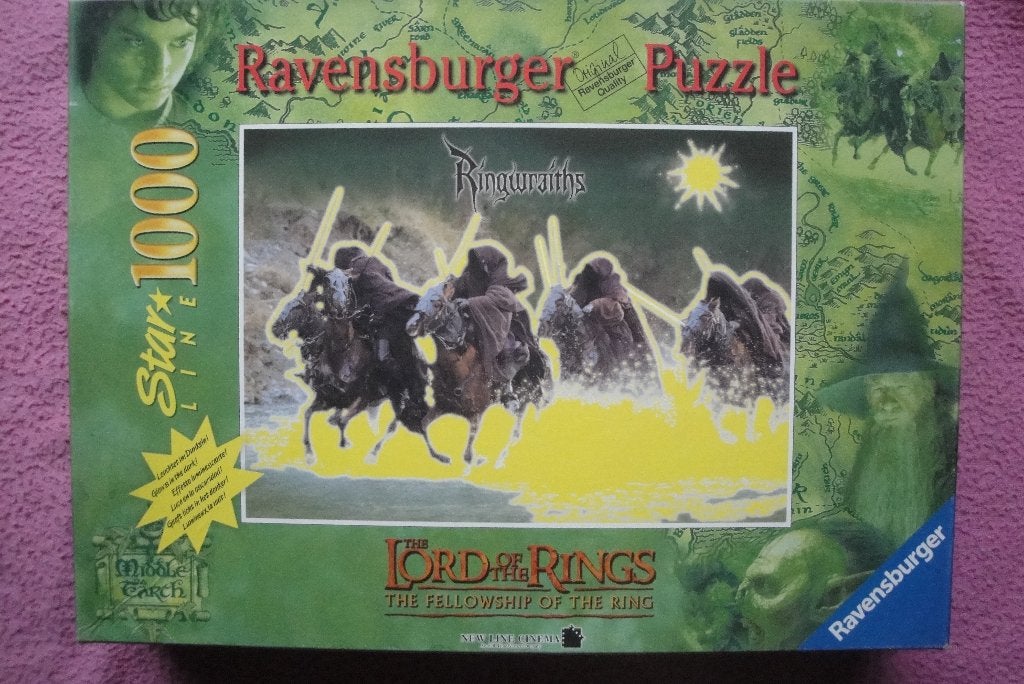 RAVENSBURGER STAR-LINE QUALITY PUZZLE 1.000st. 3,50euro., Ophalen of Verzenden, 500 t/m 1500 stukjes, Zo goed als nieuw, Legpuzzel