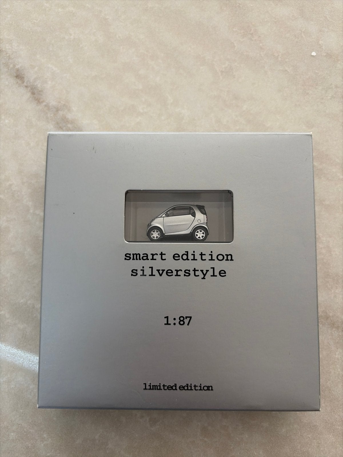 Smart Edition Silverstyle 1:87 Modelauto - Nieuwstaat, Ophalen of Verzenden, Nieuw, Auto, Overige merken