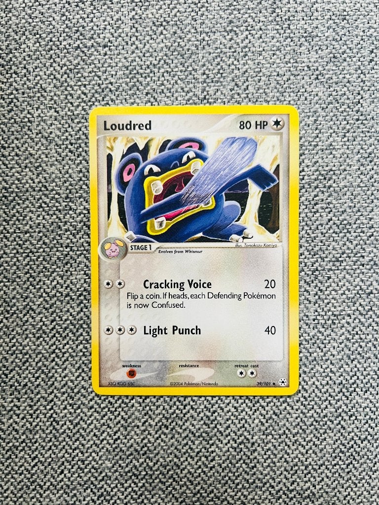 Loudred 39/101 Ex Hidden Legends Pokemon, Verzenden, Zo goed als nieuw, Losse kaart, Foil