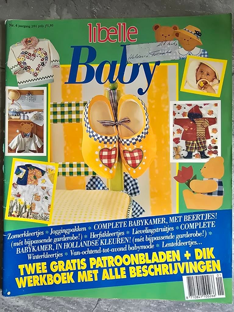 Libelle baby nr 4 1991, Hobby en Vrije tijd, Kledingpatronen, Zo goed als nieuw, Overige typen, Kind, Overige merken, Ophalen of Verzenden