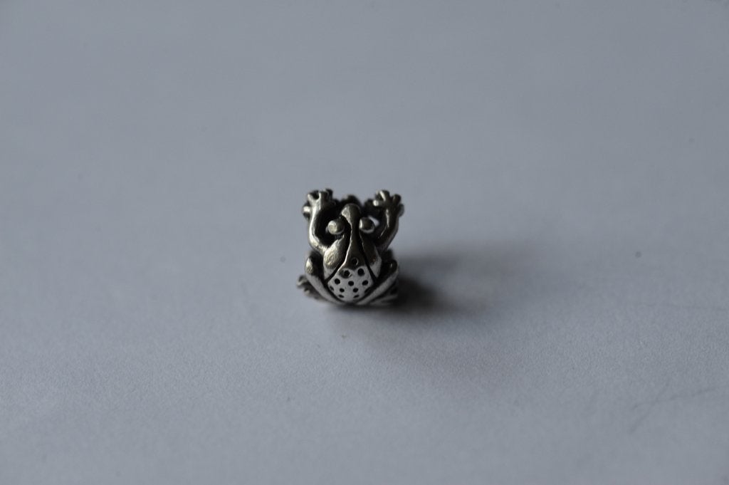 Trollbeads. Frog. Zilver, Sieraden, Tassen en Uiterlijk, Armbanden, Ophalen, Zo goed als nieuw, Met bedels of kralen, Zilver