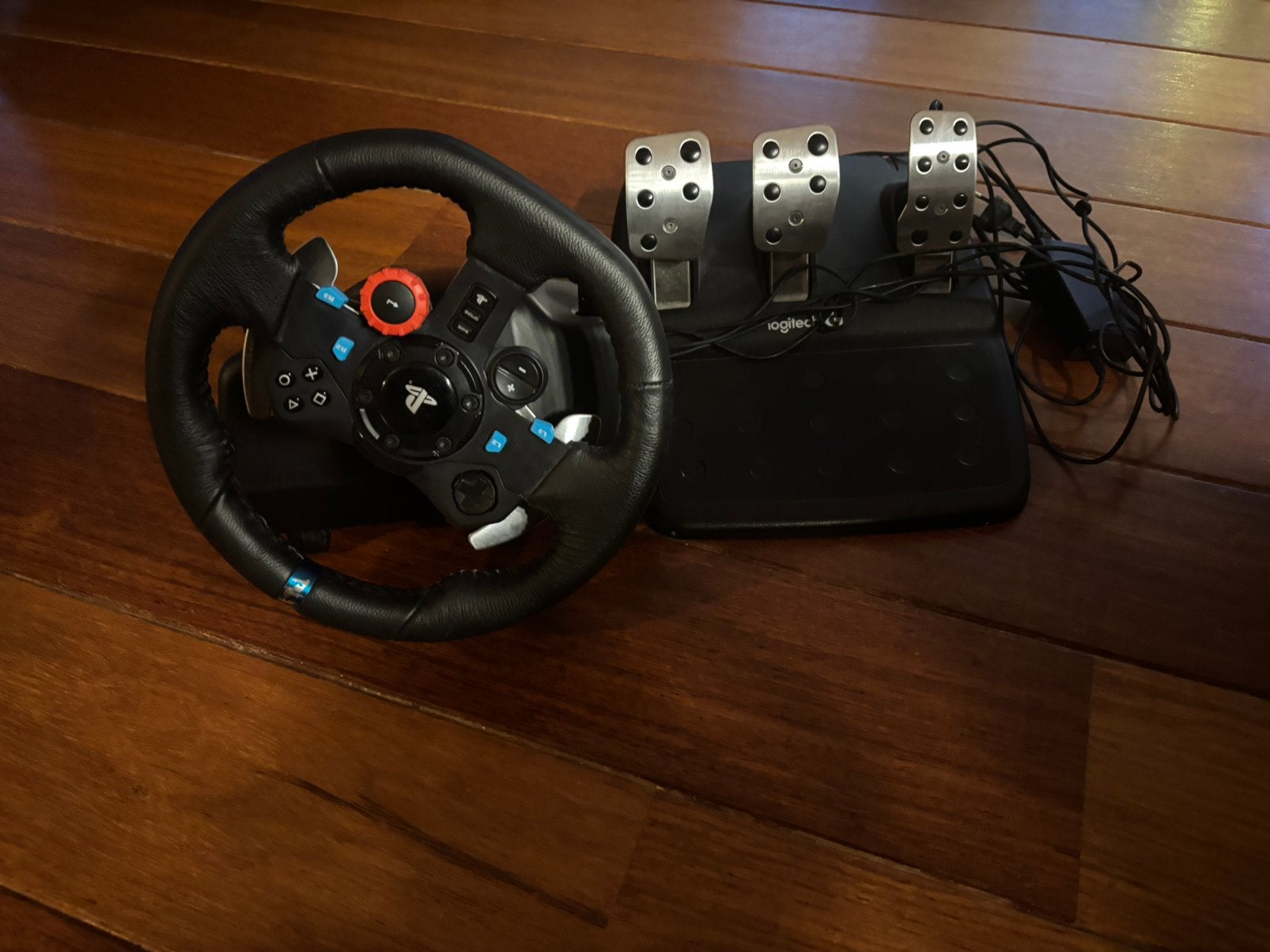 G29 logitech stuur met pedalen, Spelcomputers en Games, Spelcomputers | Sony PlayStation Consoles | Accessoires, Ophalen of Verzenden