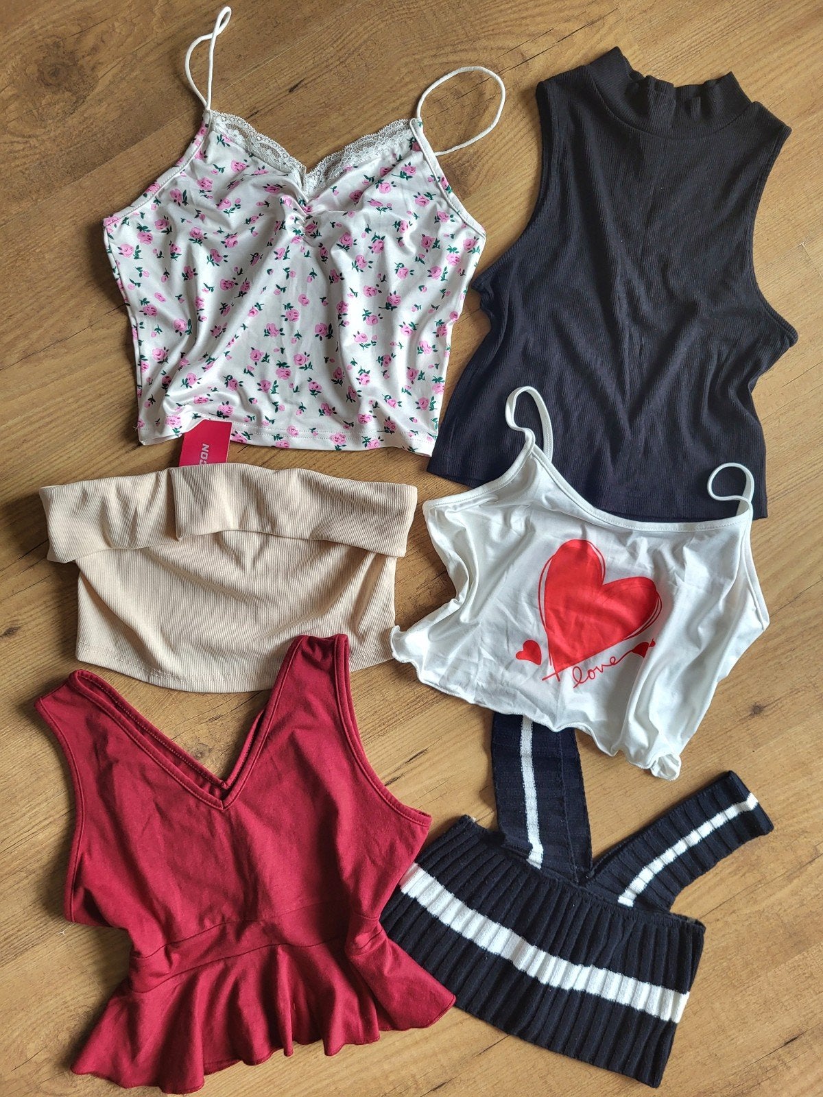 Super leuke Y2K crop tops set, Ophalen of Verzenden, Nieuw, Maat 36 (S)
