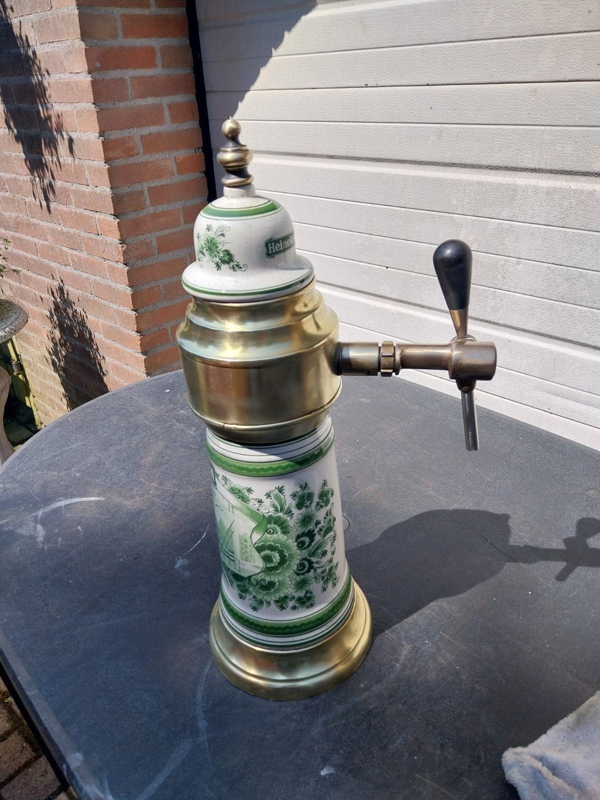Heineken biertapzuil poselein, Ophalen of Verzenden, Overige merken