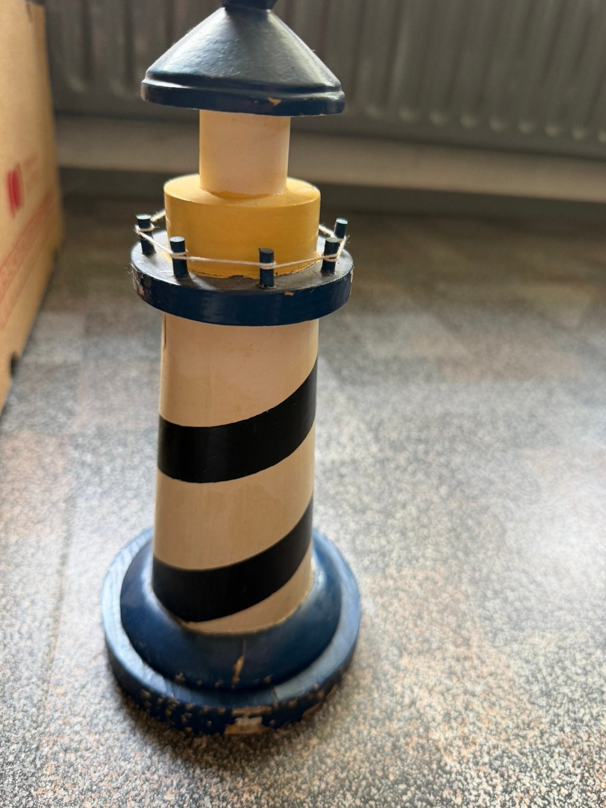 Houten vuurtoren, Ophalen of Verzenden, Zo goed als nieuw