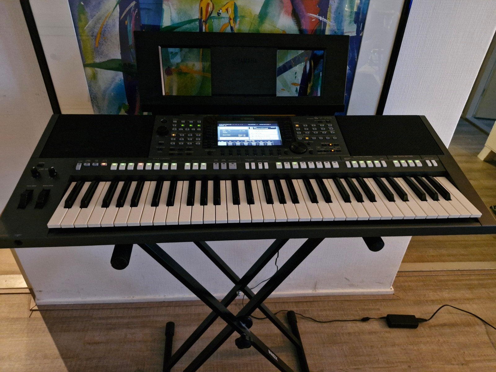 Yamaha PSR-S770, Ophalen of Verzenden, Zo goed als nieuw, 61 toetsen, Yamaha