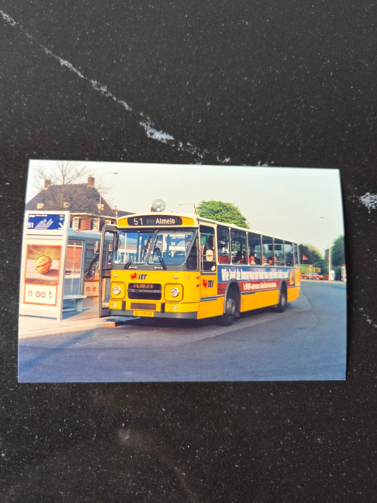 Foto 10x15 bus TET 85, Ophalen of Verzenden, Zo goed als nieuw, Bus of Metro, Overige typen