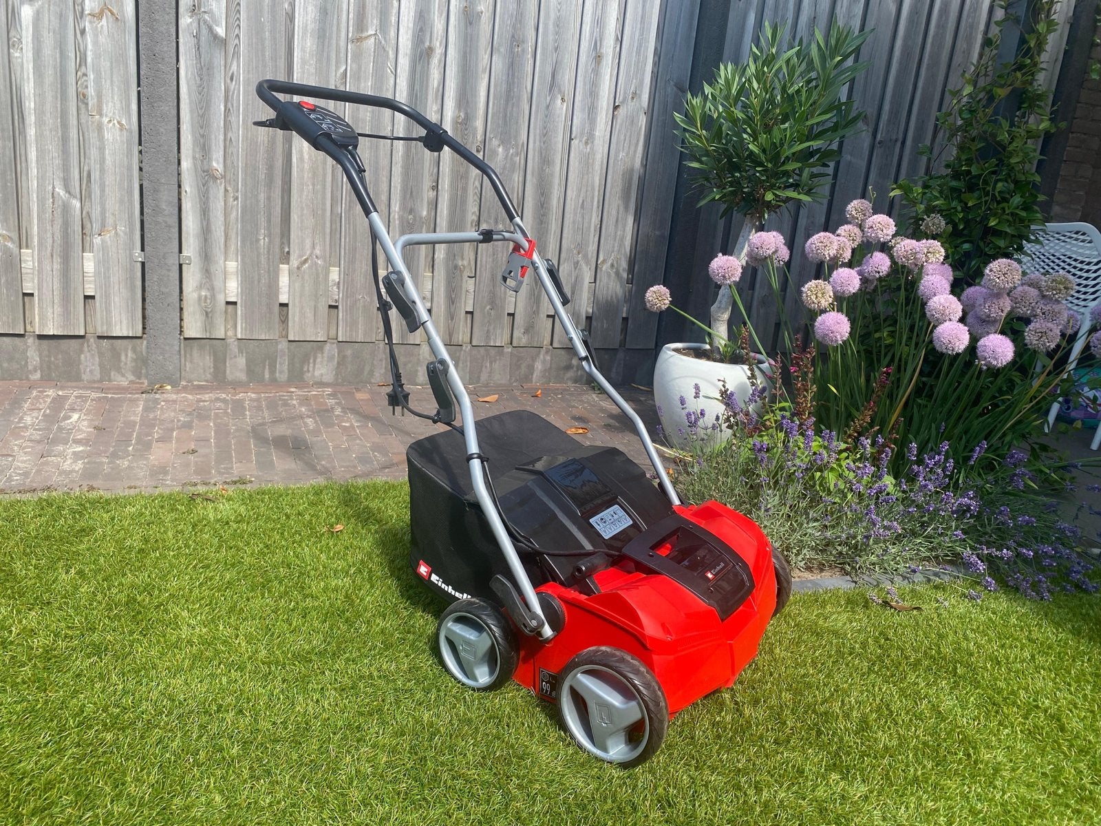 Einhell GE-SA 1435 Verticuteerder-Beluchter, Tuin en Terras, Verticuteermachines, Ophalen, Zo goed als nieuw, Elektrisch