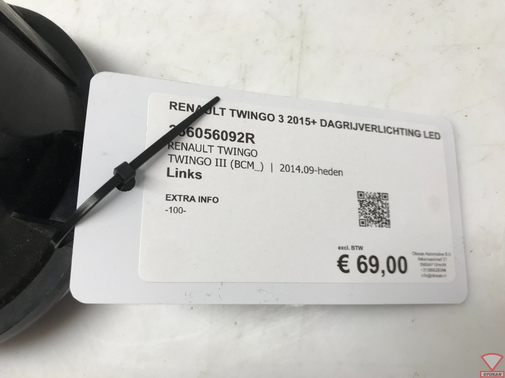 Renault Twingo 3 15+ Dagrijverlichting LED Links 266056092R, Renault Group, Gebruikt, Contact.group@renault.com, Renault