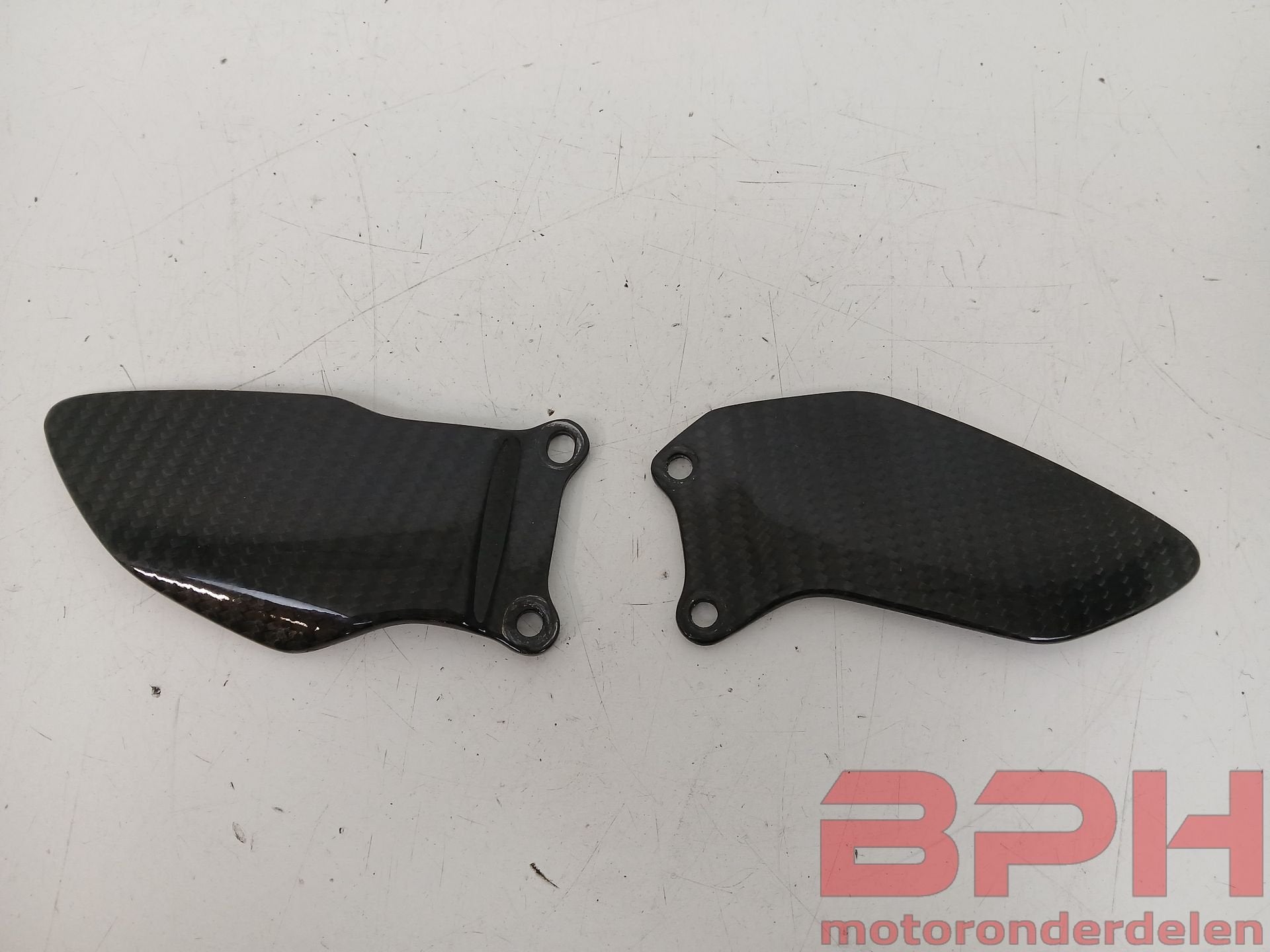 Carbon hielplaatjes Suzuki GSX-R 600 750 1000 K1 K2 K3 heelp, Ophalen of Verzenden, -, -, -