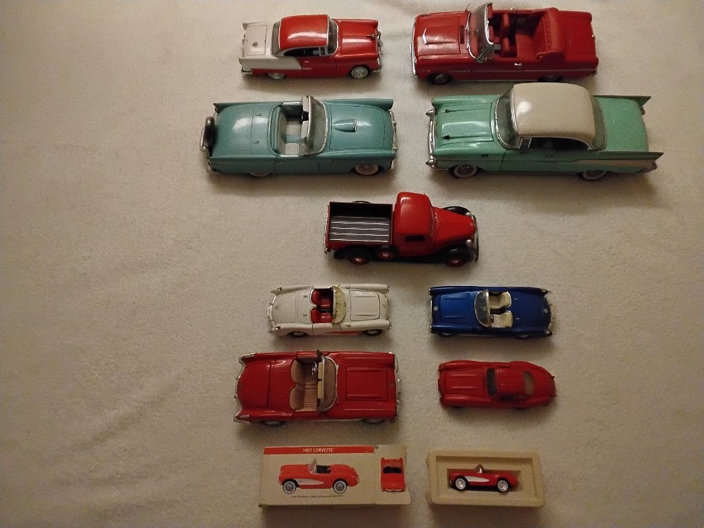 Auto's verzameling vintage die cast, Overige merken, Auto, Groter dan 1:32, Ophalen of Verzenden