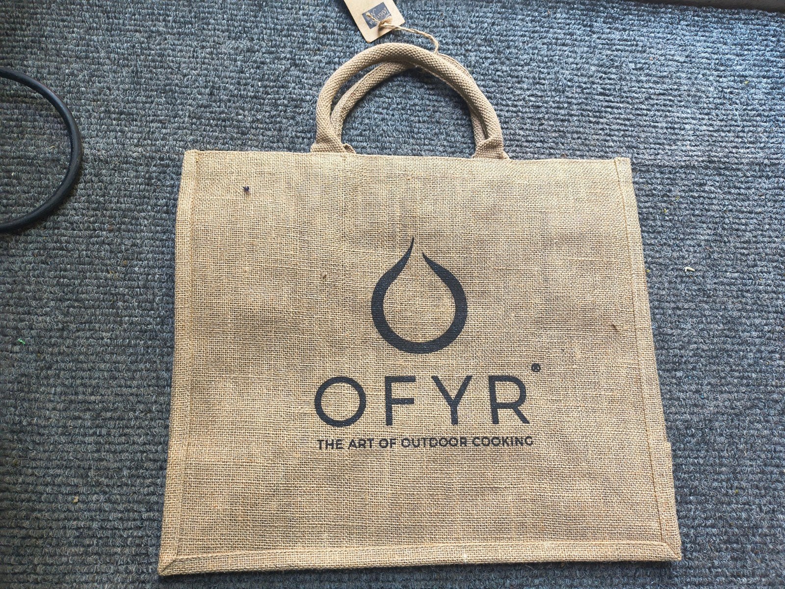 OFYR Jute Tas - The Art of Outdoor Cooking, Ophalen of Verzenden, Zo goed als nieuw, OFYR