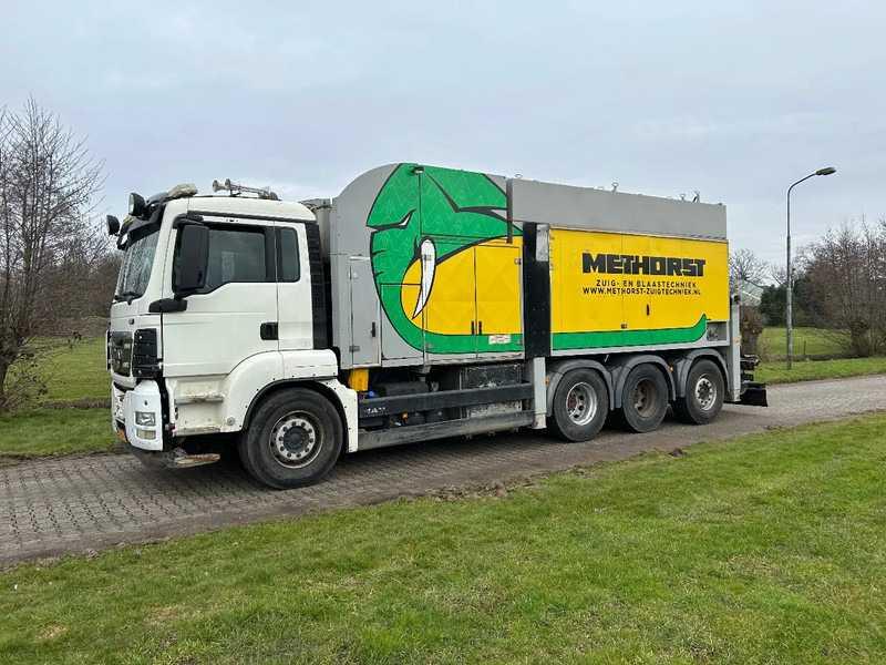 2012 MAN TGS 35.480 8x4 Grondzuiger Vrachtwagen, Auto's, Vrachtwagens, Bedrijf, MAN, Overige brandstoffen, Euro 5, Geïmporteerd