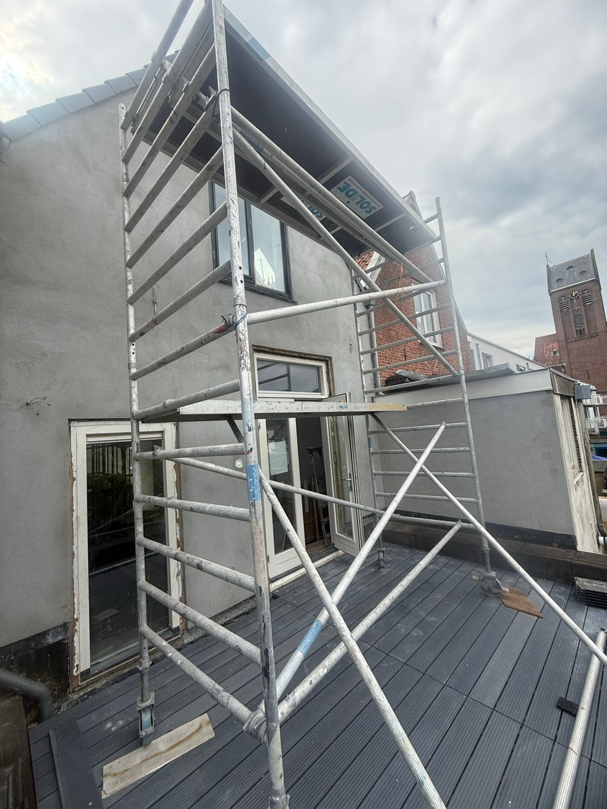 2 Rolsteigers te koop - ook apart verkrijgbaar, Doe-het-zelf en Verbouw, Ophalen, Gebruikt, Rolsteiger of Kamersteiger, 5 meter of hoger
