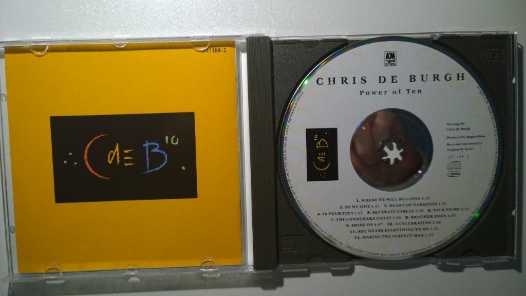 Chris de Burgh - Power Of Ten, Ophalen of Verzenden, Zo goed als nieuw, Pop, Album