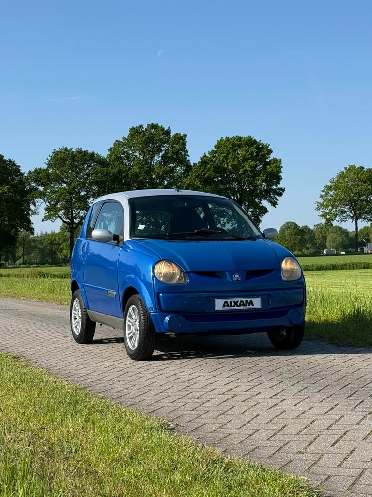 -Aixam A721 2007 Blauw-, Zo goed als nieuw, 16 km/u of meer, 46 km of meer, Ophalen