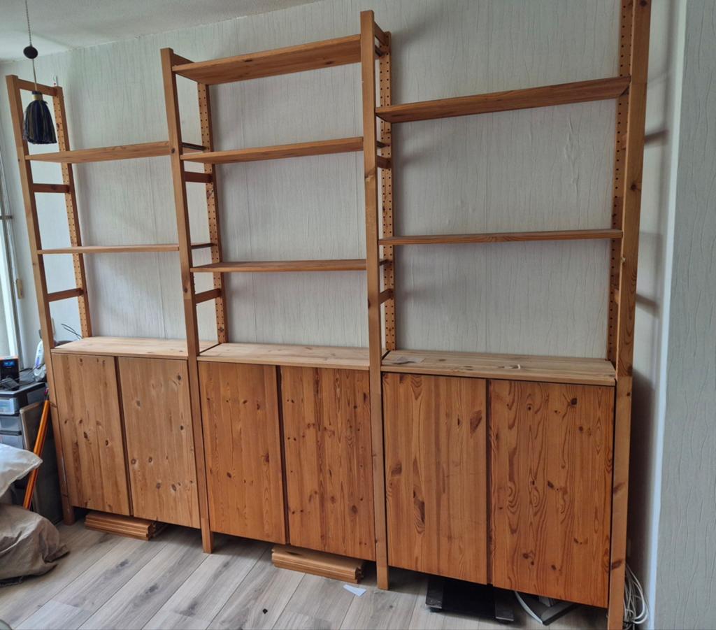 Ikea ivar stellingkast 30 cm diep, Huis en Inrichting, Kasten | Boekenkasten, Ophalen, 200 cm of meer, 25 tot 50 cm, Gebruikt